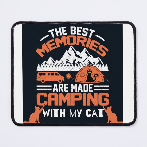 Item preview, Best camping with my cat designed and sold by Kiarasboutique.
