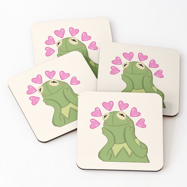 Item preview, Kermit Heart Meme designed and sold by zizouuu.