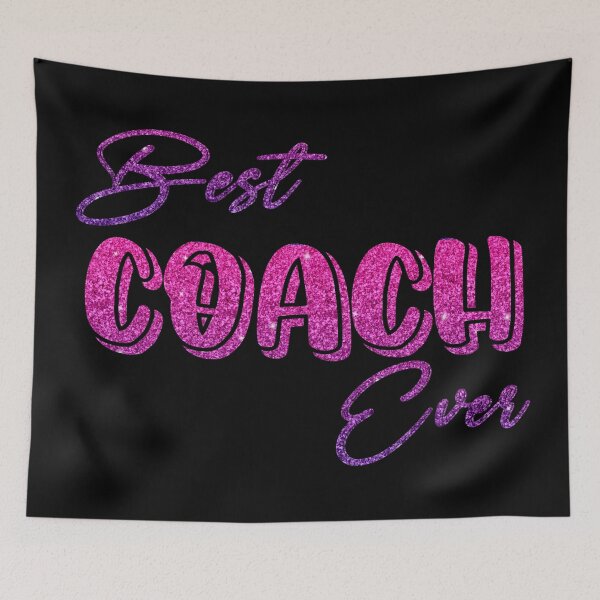 Item preview, Purple & Hot Pink Ombre Best Coach Ever designed and sold by PeachesMommy.