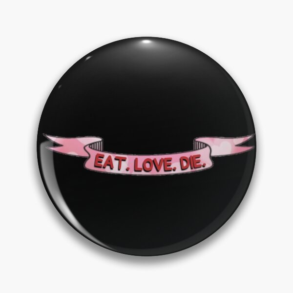 Item preview, Eat Love Die Banner designed and sold by BubbleMeTender.
