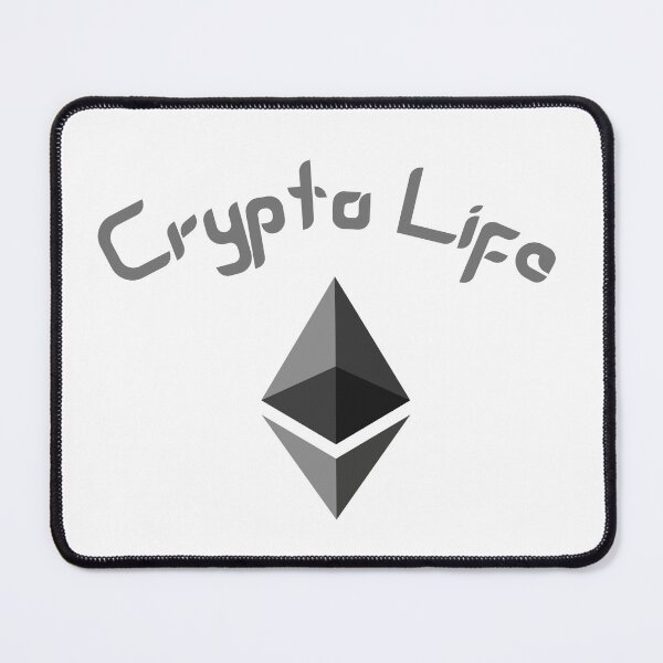 Item preview, Crypto Life-White Background  designed and sold by Trendi61.