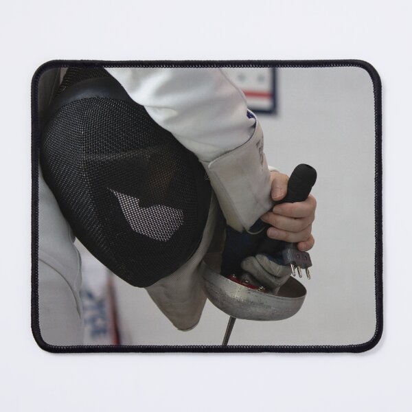 Mask and Weapon Mouse Pad