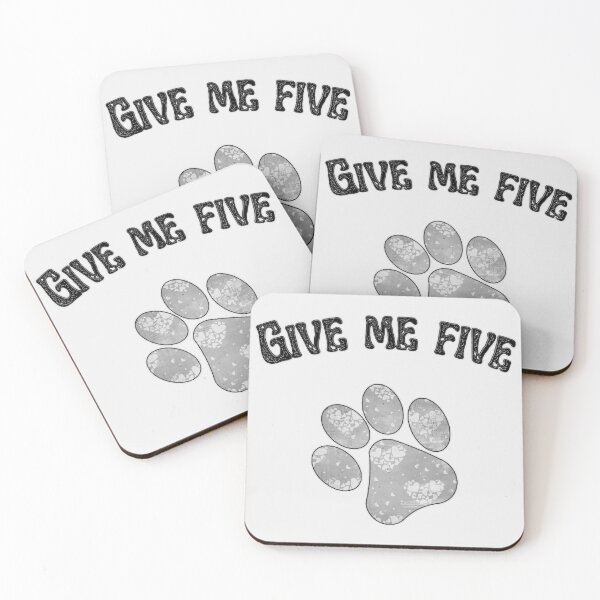 Item preview, Give me five dog - funny dog quote designed and sold by NathBros.