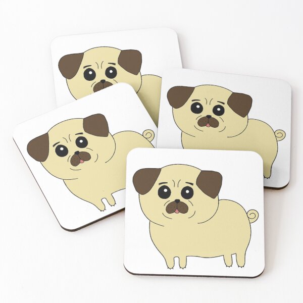 Item preview, Cute Pug designed and sold by DeliliahDoodles.