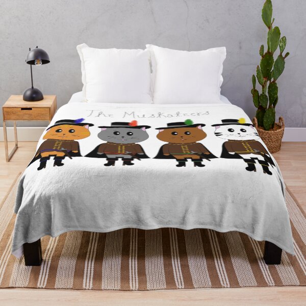 Item preview, The MusKATeers designed and sold by DeliliahDoodles.
