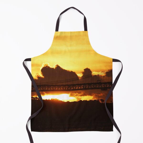 Item preview, Dramatic sunset with clouds and bridge designed and sold by Anna Lemos.