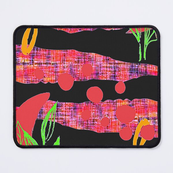Item preview, Psychedelic Botanical Circles abstraction, nr 2, graphic psychedelic abstract art, trippy graphic psychedelic arte abstracto designed and sold by Adri Barnard.