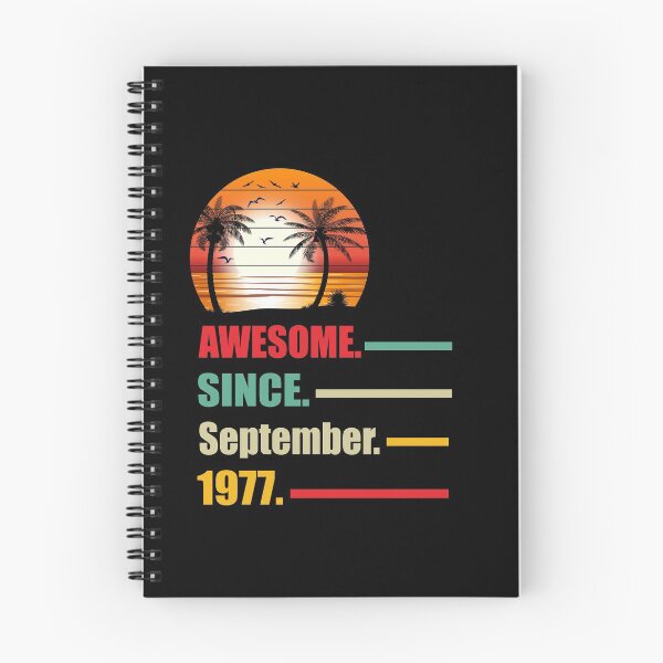 Item preview, 1977 Vintage September - 44th Birthday Gift designed and sold by Ibu83.