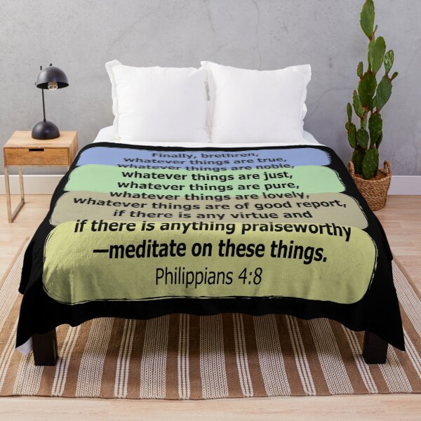 Item preview, Think Positivly Bible Verse | Philippians 4:8 designed and sold by tomjstone.