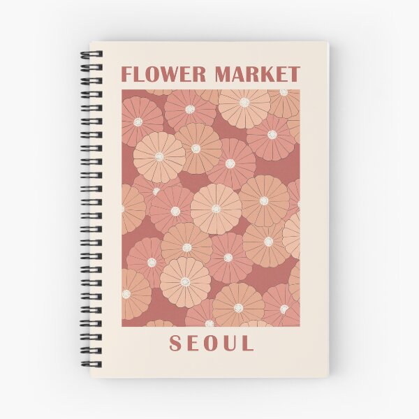 Item preview, Seoul Flower Market designed and sold by TheColorFlow.