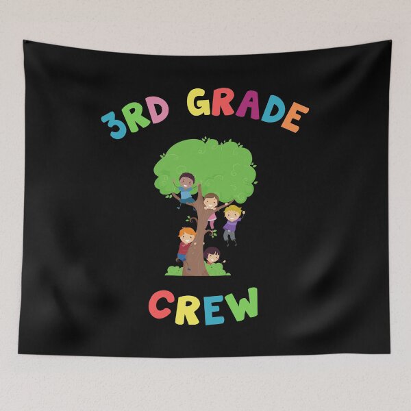Item preview, 3rd Grade Crew  - Birthday/Haloween/Christmas Back to School Gift for Kid designed and sold by CactusFamily.