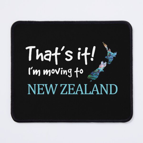 Item preview, NEW ZEALAND: MOVING TO NEW ZEALAND designed and sold by Madjack Tees Kiwi SuperStore.