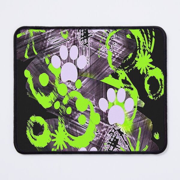 Item preview, Paws, Graphic Psychedelic Paw Abstraction, nr 3, graphic psychedelic abstract art, trippy graphic psychedelic arte abstracto designed and sold by Adri Barnard.