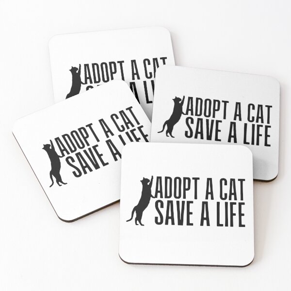 Item preview, Adopt A Cat Save A Life designed and sold by SweetAndSpice.