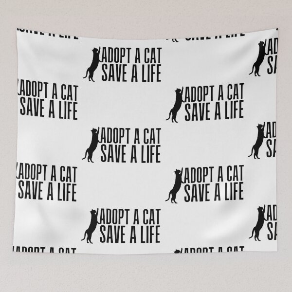Item preview, Adopt A Cat Save A Life designed and sold by SweetAndSpice.