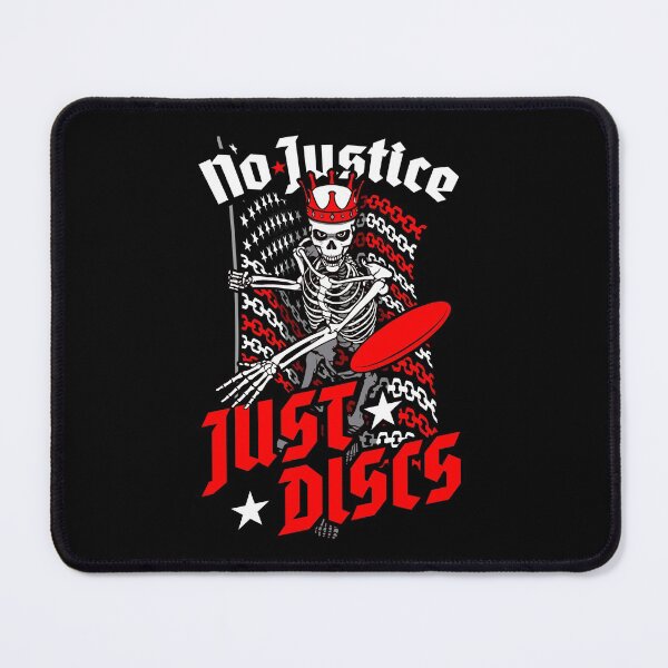 Item preview, Disc Golf Frolf No Justice Just Discs USA Flag Skull King designed and sold by GrandeDuc.