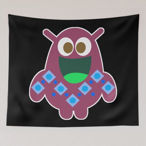 Item preview, Cute Cartoon Monster For Halloween designed and sold by DMJPRINT.