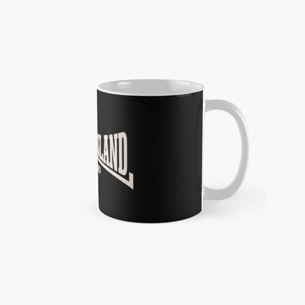 Retro Hayling Island - England Design CREAM Classic Mug