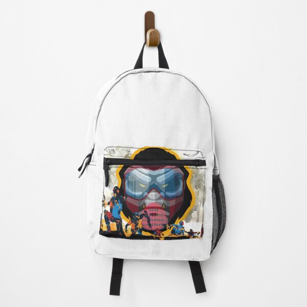 Item preview, Gorilla Tactical Face With War Scene designed and sold by avinigav.