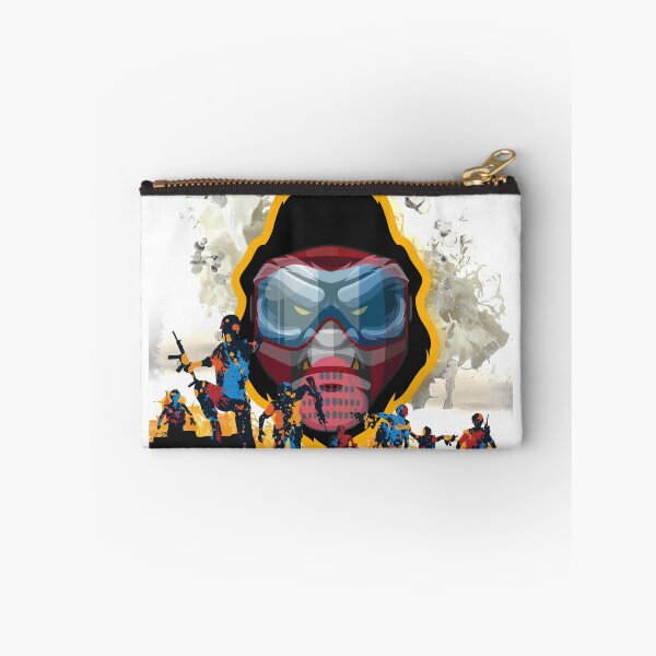 Item preview, Gorilla Tactical Face With War Scene designed and sold by avinigav.