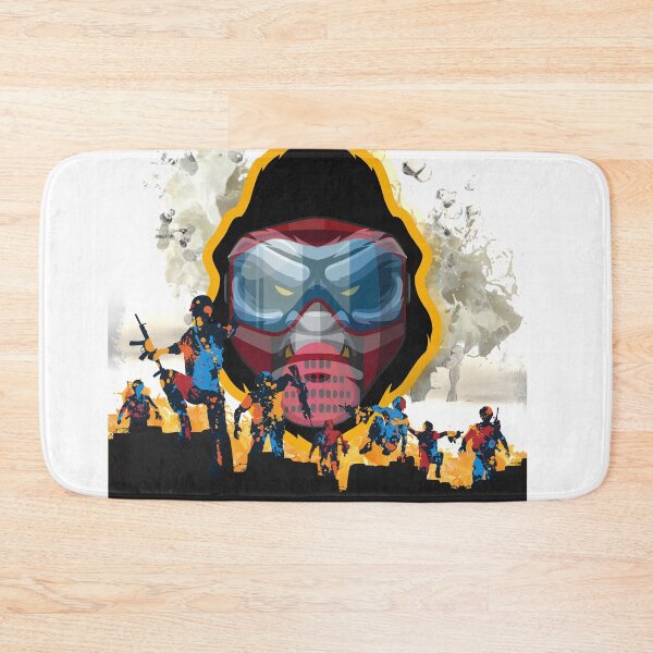 Item preview, Gorilla Tactical Face With War Scene designed and sold by avinigav.