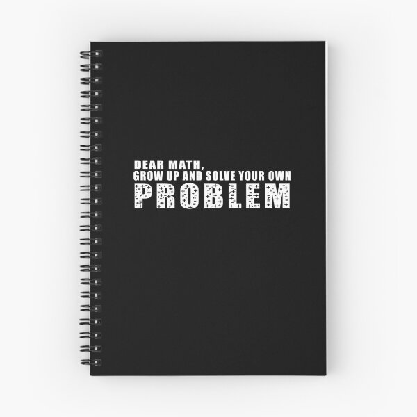 Item preview, Dear math grow up and solve your own problem designed and sold by DopeDesign111.