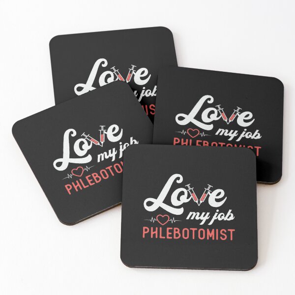 Item preview, Love My Job Phlebotomist Nursing Retro Phlebotomy designed and sold by tshirtconcepts.