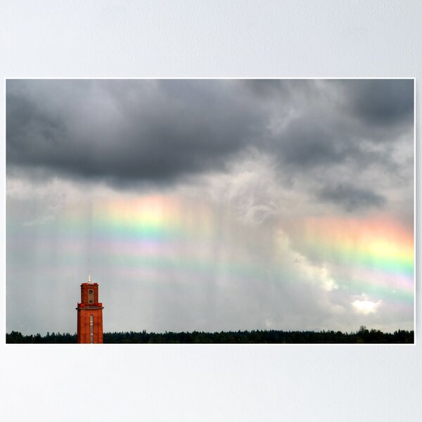 Item preview, 26.8.2014: Old Tower and Rainbow Colours designed and sold by Petri Volanen.