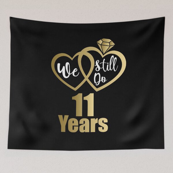 Item preview, We Still do 11th Wedding Anniversary designed and sold by Ibu83.