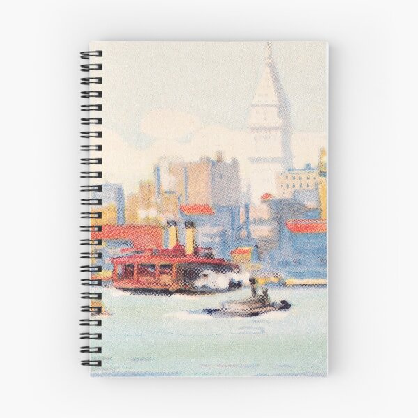 Item preview, Vintage New York Postcard New York from the 34th Street Ferry (1914) by Rachael Robinson Elmer designed and sold by Designedbysm.
