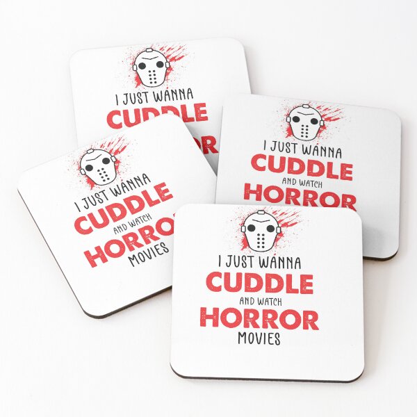 Item preview, I Just Want To Cuddle And Watch Horror Movies - Popcorn Want To Cuddle And Watch Horror - Scary Funny Halloween With Pumpkin designed and sold by Run to Creations.