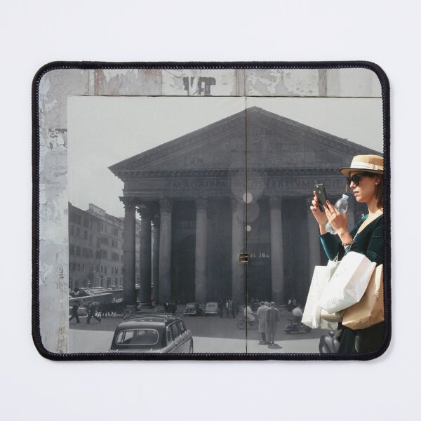 Item preview, Pantheon of Rome Vintage Photo with Turist designed and sold by Anna Lemos.