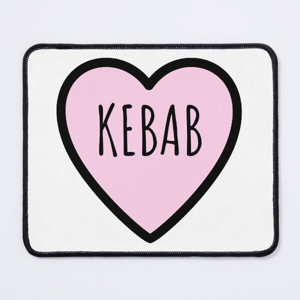 Item preview, Kebab Heart designed and sold by PinkPerfect.
