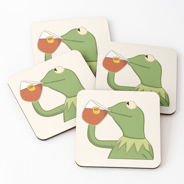 Item preview, Kermit Sipping Tea Meme designed and sold by zizouuu.