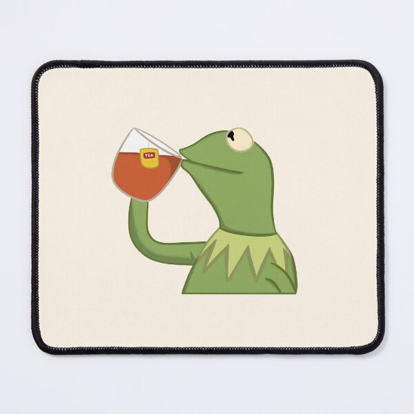 Item preview, Kermit Sipping Tea Meme designed and sold by zizouuu.