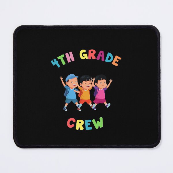 Item preview, 4th Grade Crew - Birthday/Haloween/Christmas Back to School Gift for Kid designed and sold by CactusFamily.