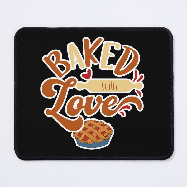 Item preview, Baked With Love ( Brown and Cream ) designed and sold by RomeoSketches.