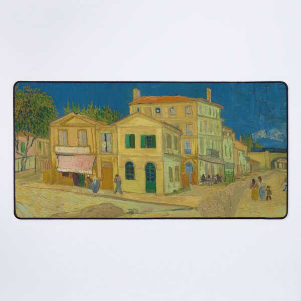 Artikelvorschau, Das Gelbe Haus ("Die Straße") von Vincent van Gogh (1888) entworfen und verkauft von allhistory.