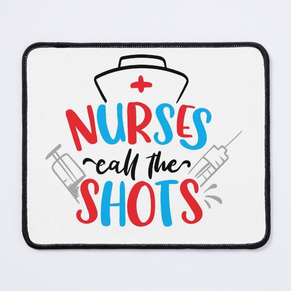 Item preview, Nurses Call The Shots ( Blue, Red, Black ) designed and sold by RomeoSketches.