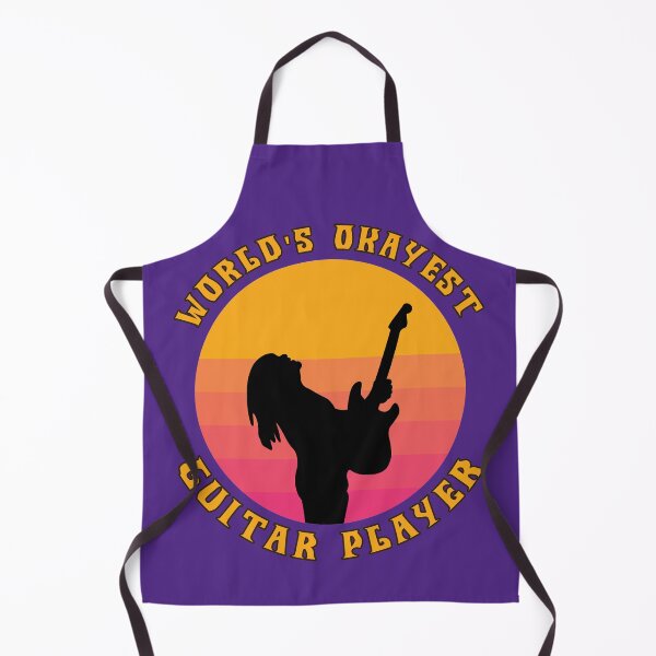 Item preview, World's okayest guitar player designed and sold by Feline Rockstars.