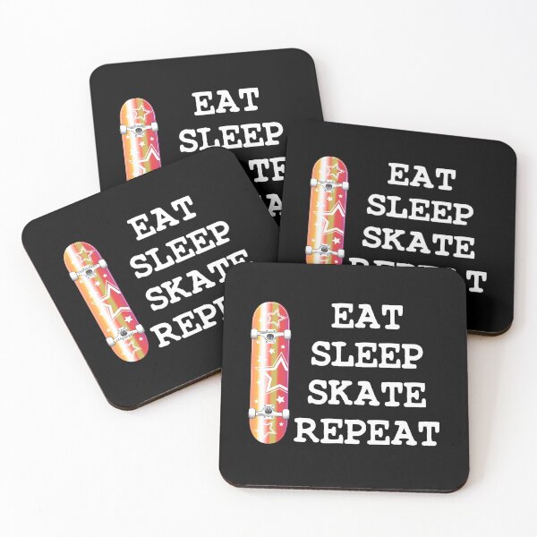 Item preview, Funny Skater, eat Sleep Skate repeat , Skate Boarding Sports Fan Gift, Skating , Skater Gift, Gift for skater Funny Meme Gift for Best Friend boyfriend girlfriend designed and sold by joygift369.