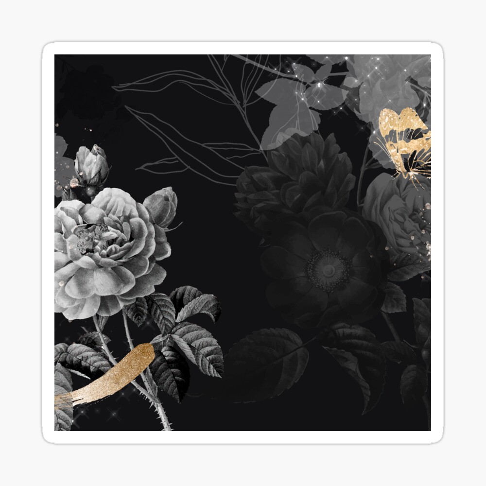 Flower wedding background, aesthetic border design vector,