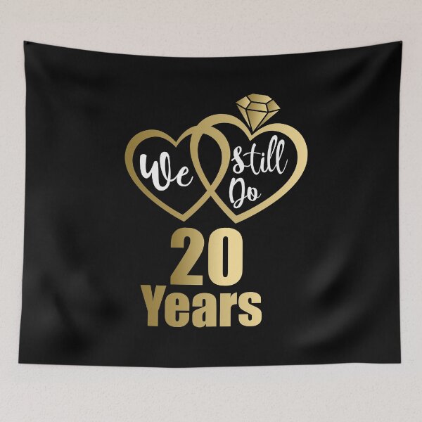Item preview, We Still do 20th Wedding Anniversary designed and sold by Ibu83.