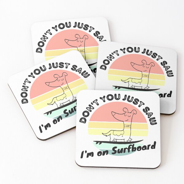 Item preview, Dog on Surrfboard designed and sold by Printdude.