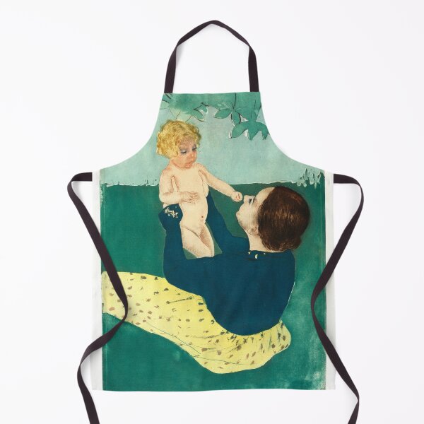 Item preview, Under the Horse Chestnut Tree (1896–1897) by Mary Cassatt. Original portrait painting from The Art Institute of Chicago. designed and sold by LenaShines.