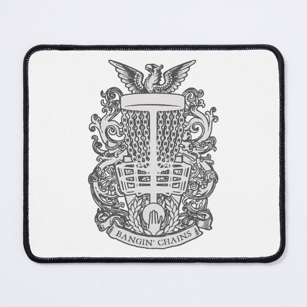 Item preview, Disc Golf Frolf Bangin' Chains Basket Vintage Coat Of Arms designed and sold by GrandeDuc.