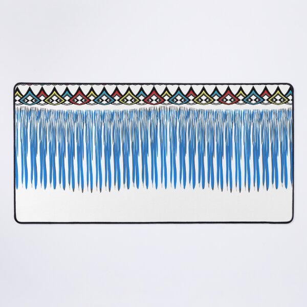 Item preview, Blue threads pattern designed and sold by Gaspar Avila.