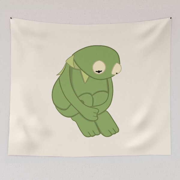 Item preview, Sad Kermit Meme designed and sold by zizouuu.