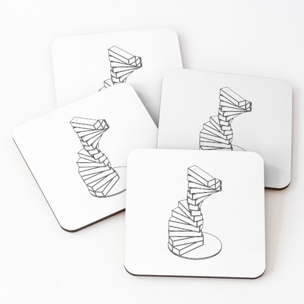 Item preview, Frank Ocean Endless Staircase White designed and sold by Keller Billstrom.