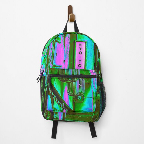 Item preview, Kyoto Japan City Alley with Geisha Vaporwave designed and sold by glitchhub.